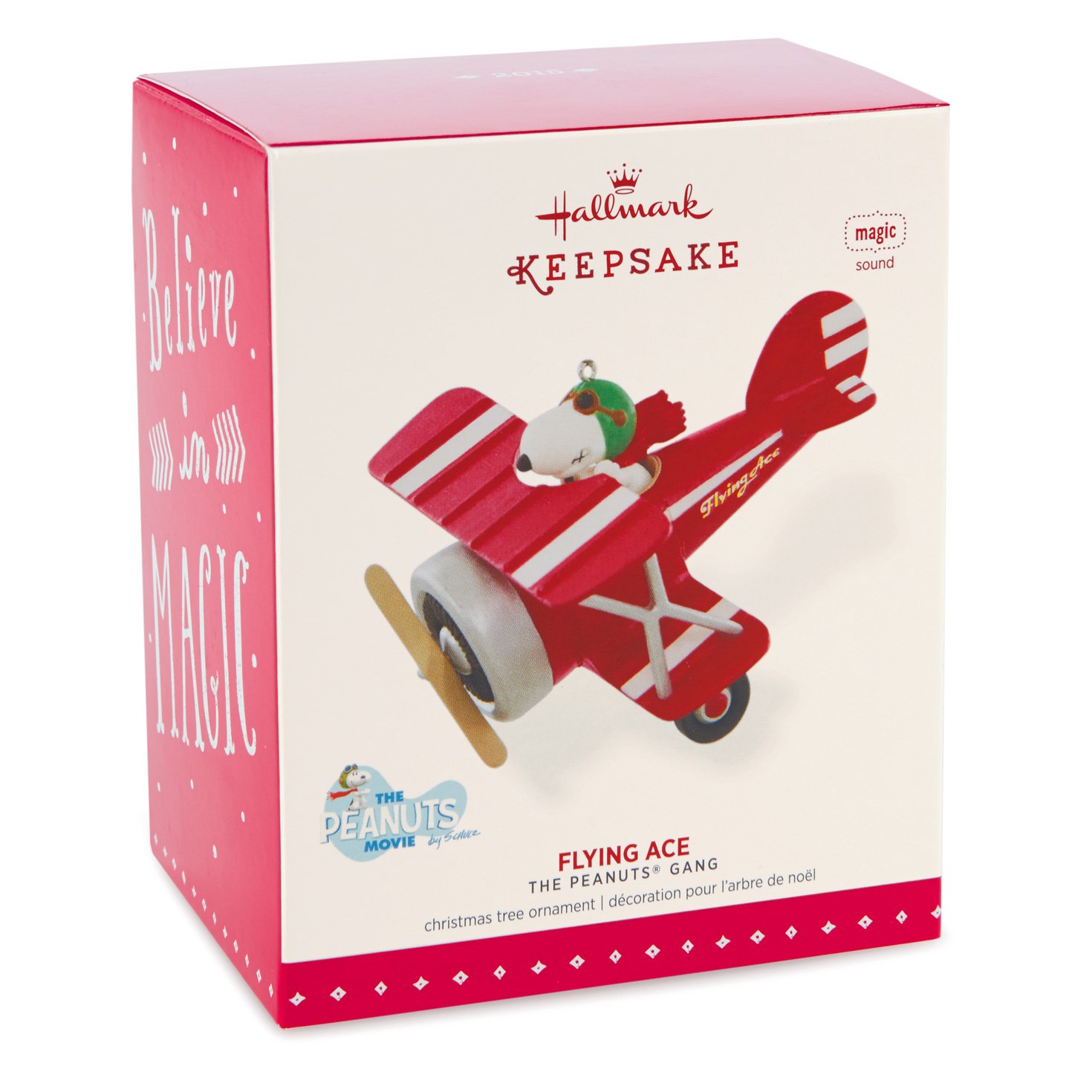 Hallmark Keepsake Ornament: Peanuts Flying Ace Snoopy's Red Plane