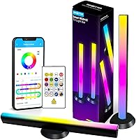 DAYBETTER 14-Inch Smart RGB LED Light Bars for TV PC Gaming - Music Sync, App Control, DIY Scenes, Versatile Placement