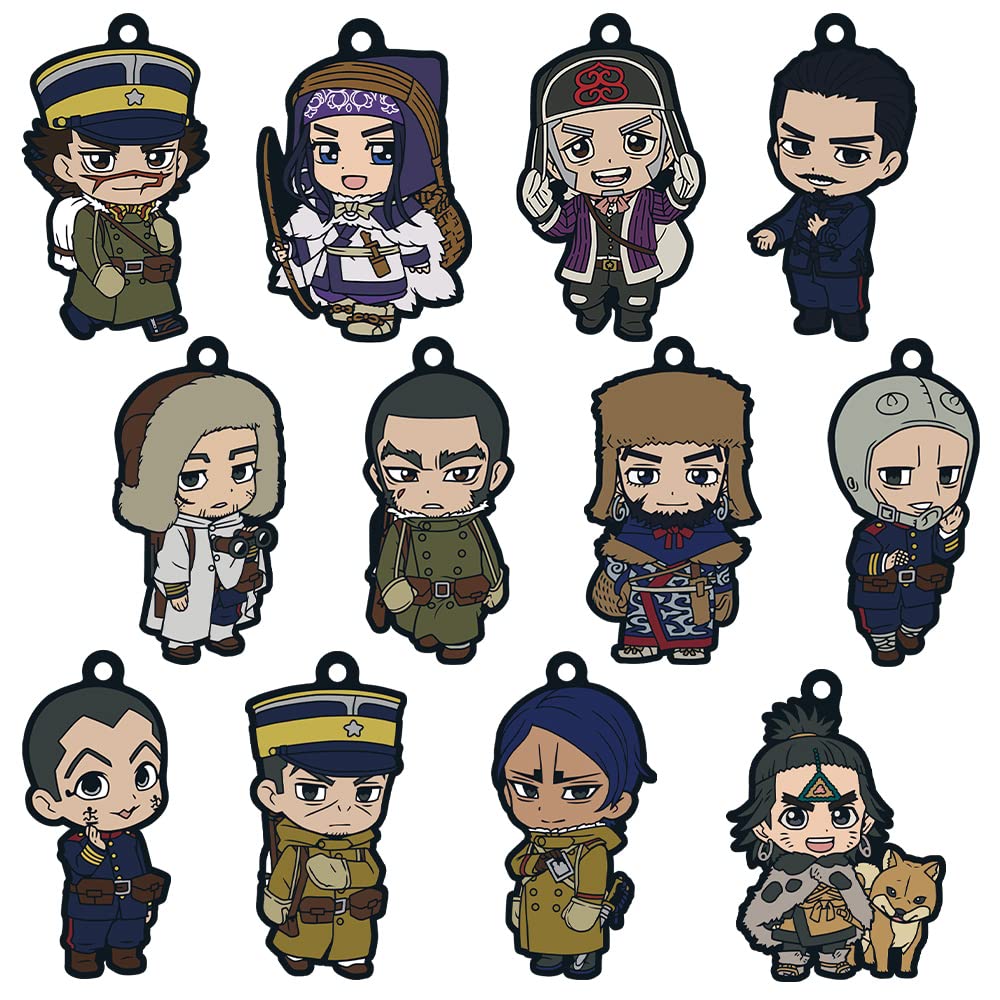 ゴールデンカムイ　ラバスト　ラバーストラップコレクション　10種　BOX 新品 ゴールデンカムイ ラバスト ラバーストラップコレクション 10種 BOX