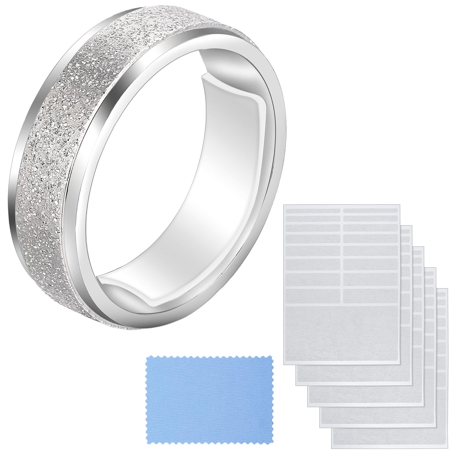 Blulu Ring Sizers for Loose Rings 5 Pack 12 Sizes