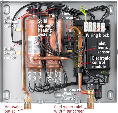 Miniatura 4 de Stiebel Eltron- Calentador de agua sin tanque, Tempra 15 Plus, 15000watts, 240.0 volts