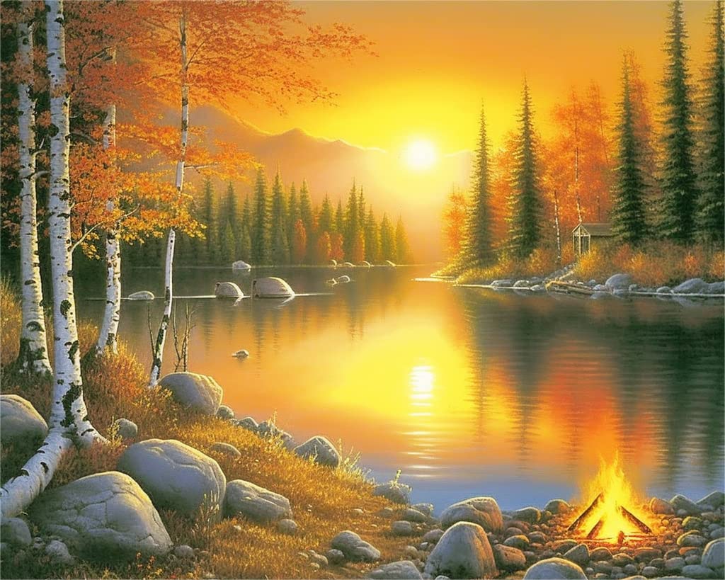 Kit Diamond Painting 5D Girasole 30x40 Cm - Completo Di Tela, Penna E Diamanti - Fai Da Te Rilassante Per Adulti E Decorazione Casa
