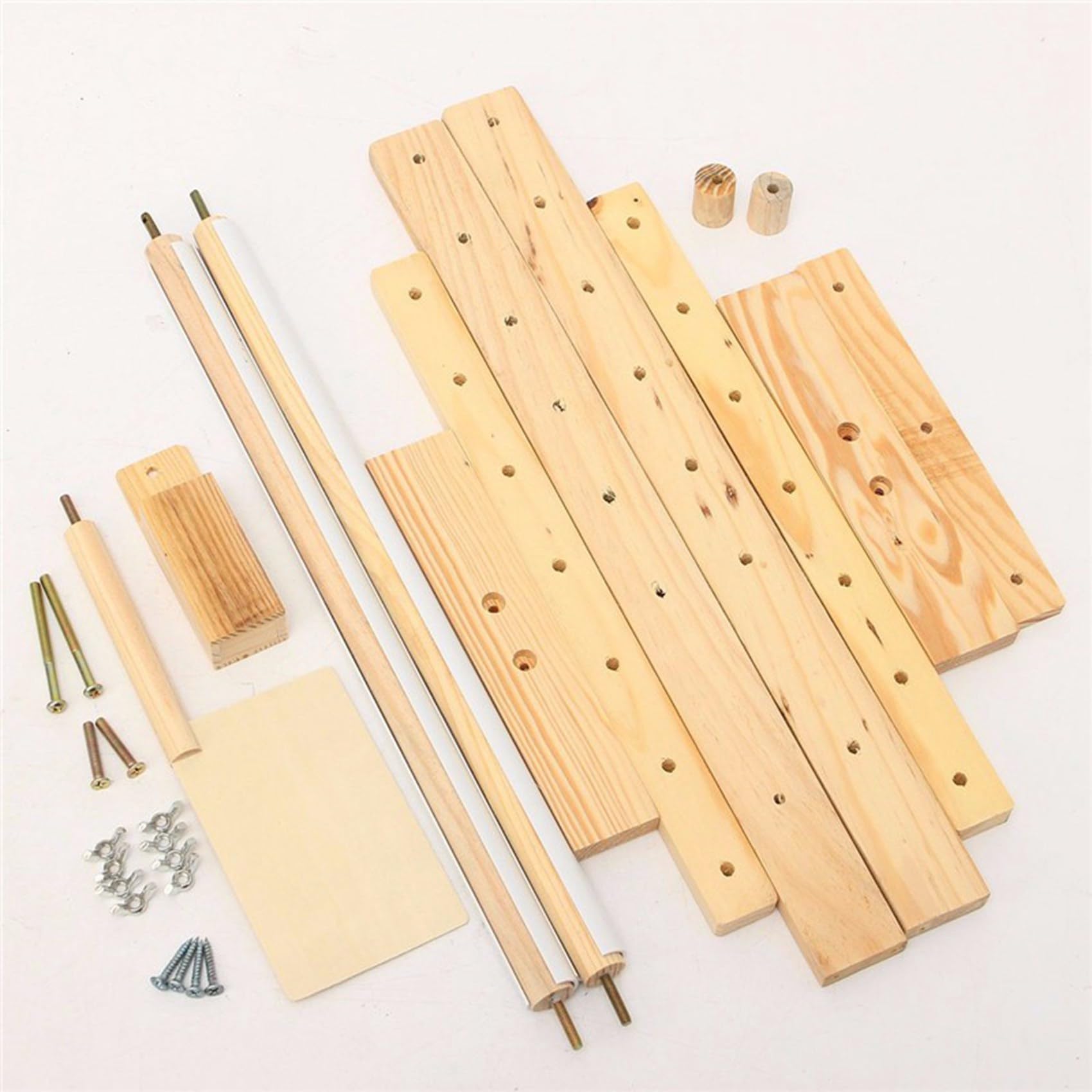 10X Adjustment Solide Cadres en Bois Point de Broderie au Point de Broderie Stand pour la Couture, Couture à la Main Outils à la Main Bracket