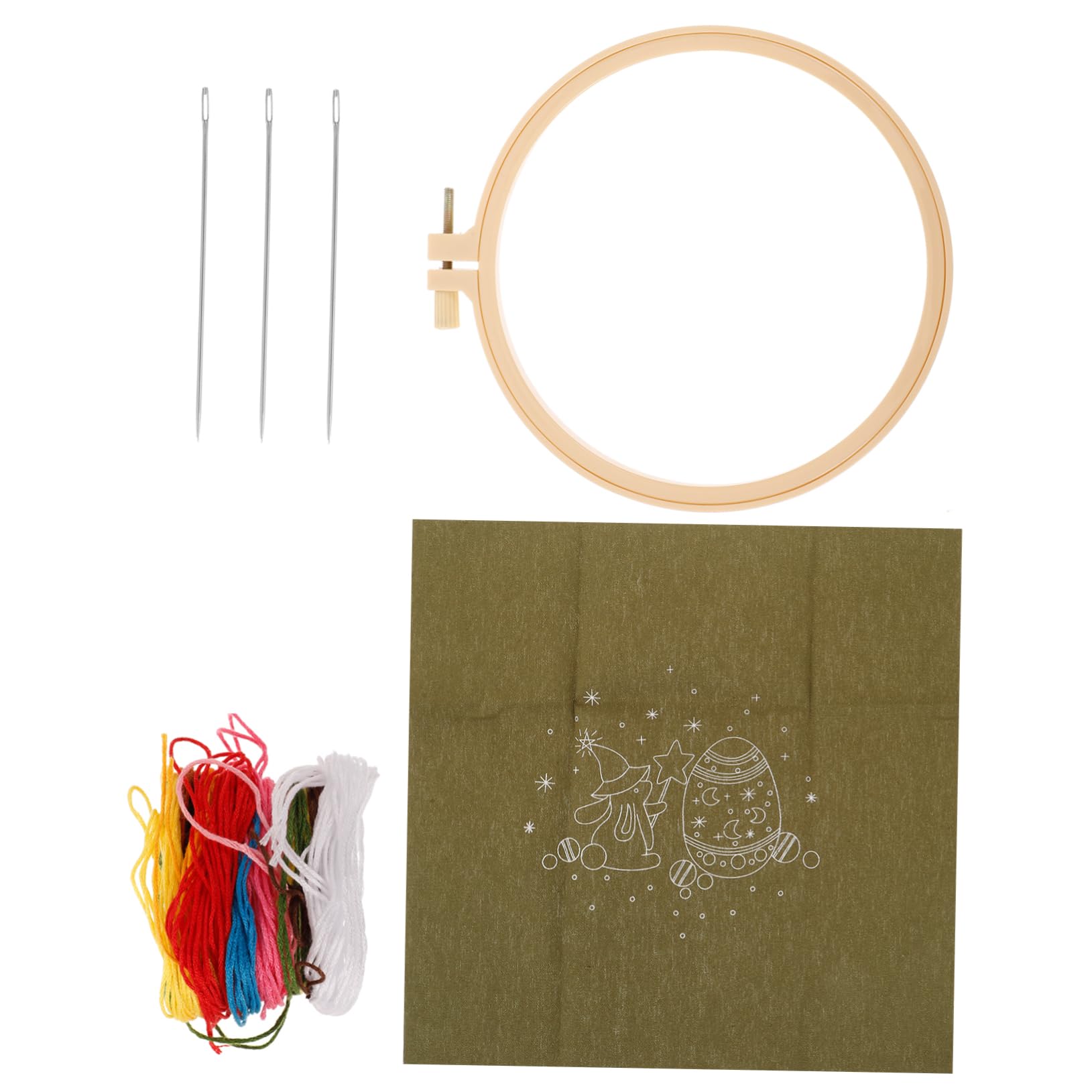 NUOBESTY 5 Conjuntos Kit De Bordado Kits De Manualidades Para Maquina De Bordar Equipo De Tejer De Coser Kit De Manualidades Kit De Costura De Viaje Ropa El Plastico