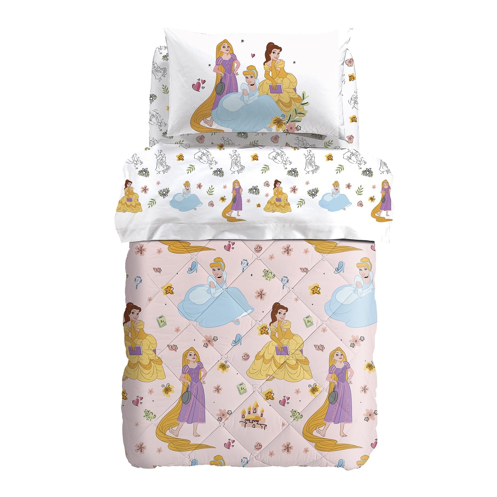 Caleffi Trapunta Princess in Cotone