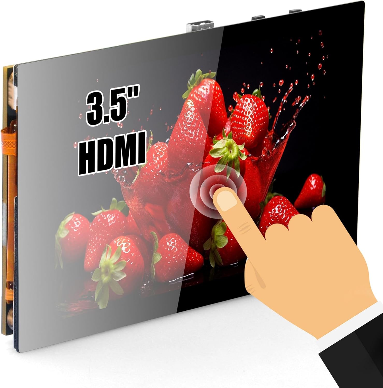 Monitor Táctil 3.5 Pulgadas HDMI Capacitivo Plug and Play