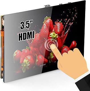OSOYOO 3.5인치 정전식 터치 스크린 HDMI 디스플레이, 라즈베리 파이 5, 4, 3 모델 A, B용