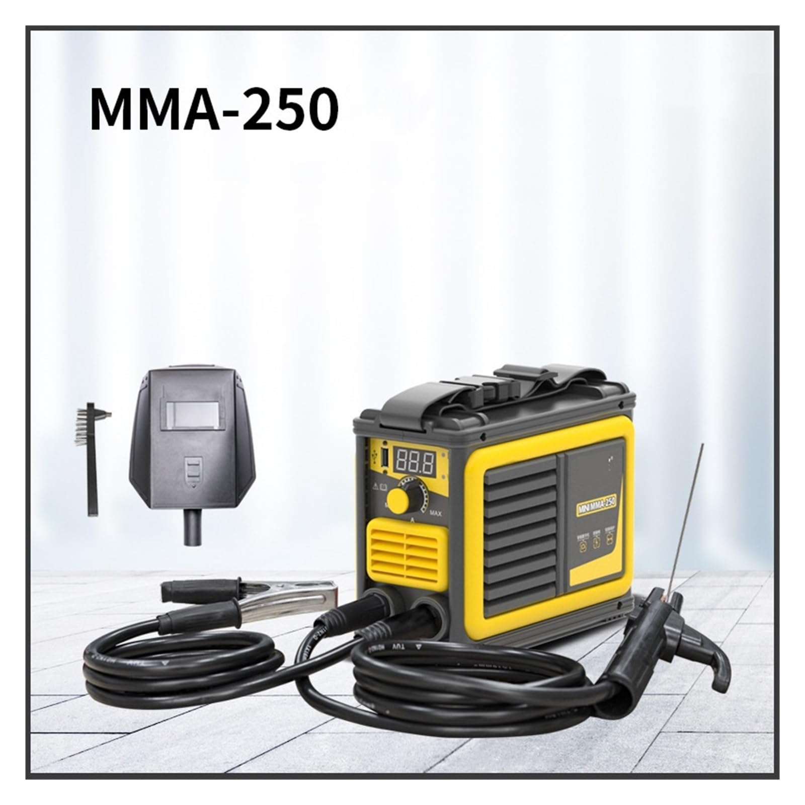 Saldatore ad arco portatile T50 250A, saldatrice MMA inverter IGBT da 3500 W