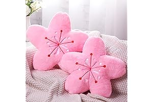 Cherry Blossom Petals Sakura Throw Pillows Home Decor Japanese Zen Mat