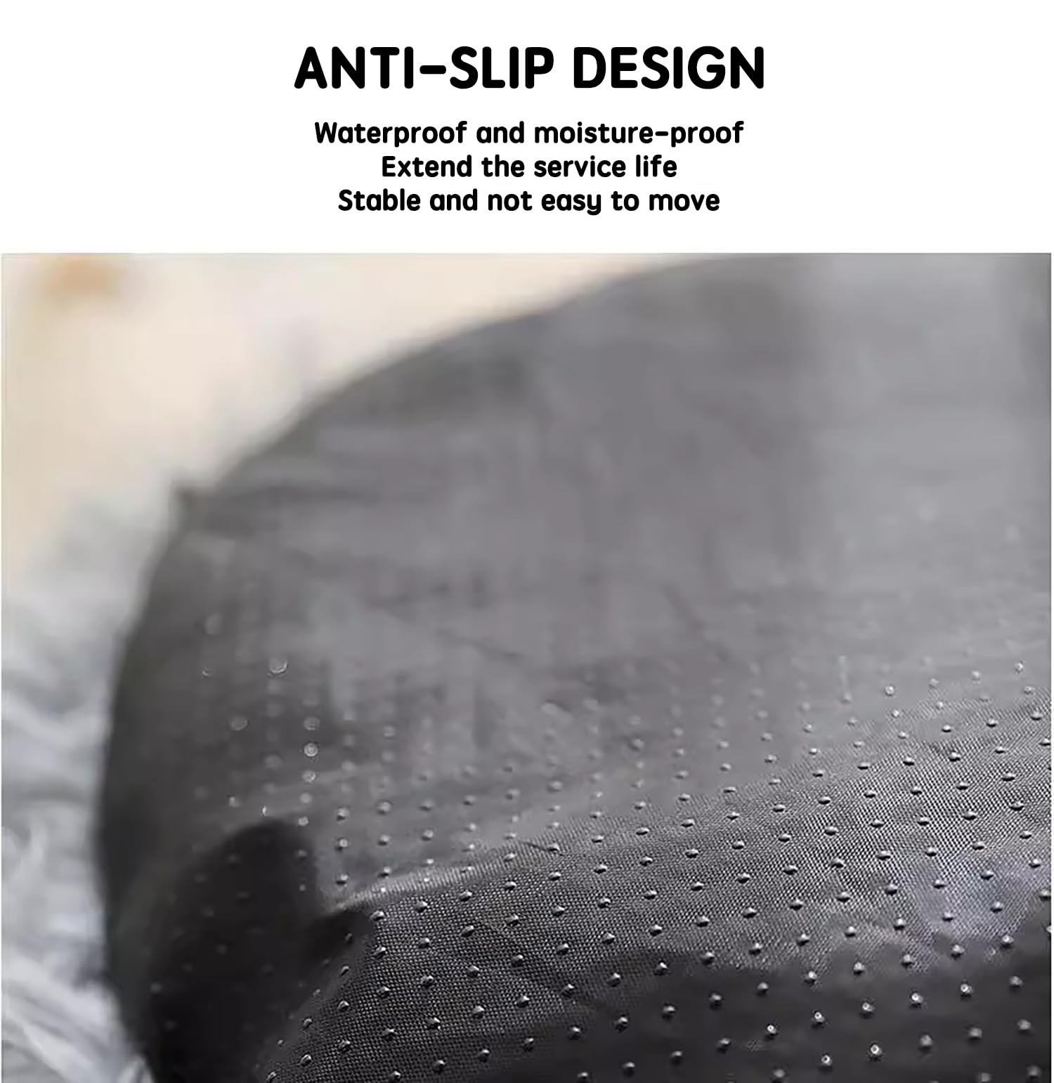 سرير للكلاب والقطط، سرير دائري منفوش للحيوانات الاليفة، سلة قطط، وسادة قطط مخملية ناعمة، سلة كلاب للقطط المتوسطة والكبيرة وغيرها من الحيوانات الاليفة (50 سم، رمادي داكن)