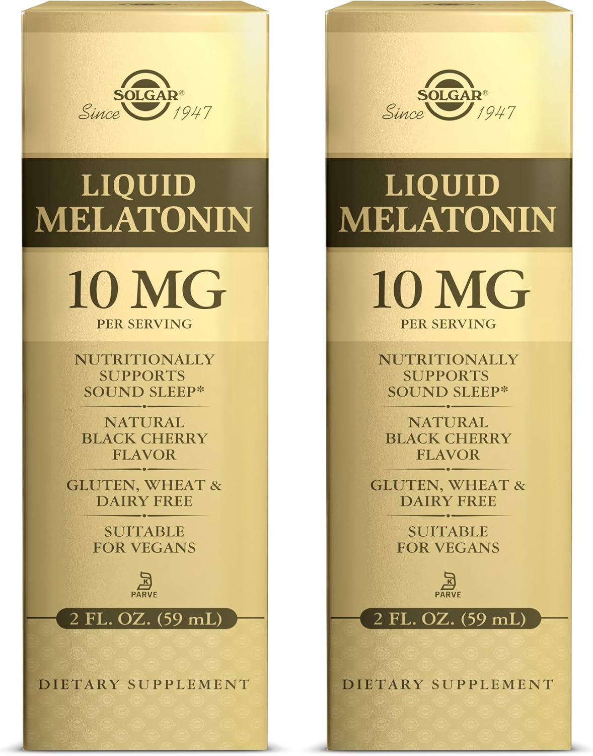 Solgar Liquid Melatonin 10 mg, Natural Black Cherry Flavor - 2 oz