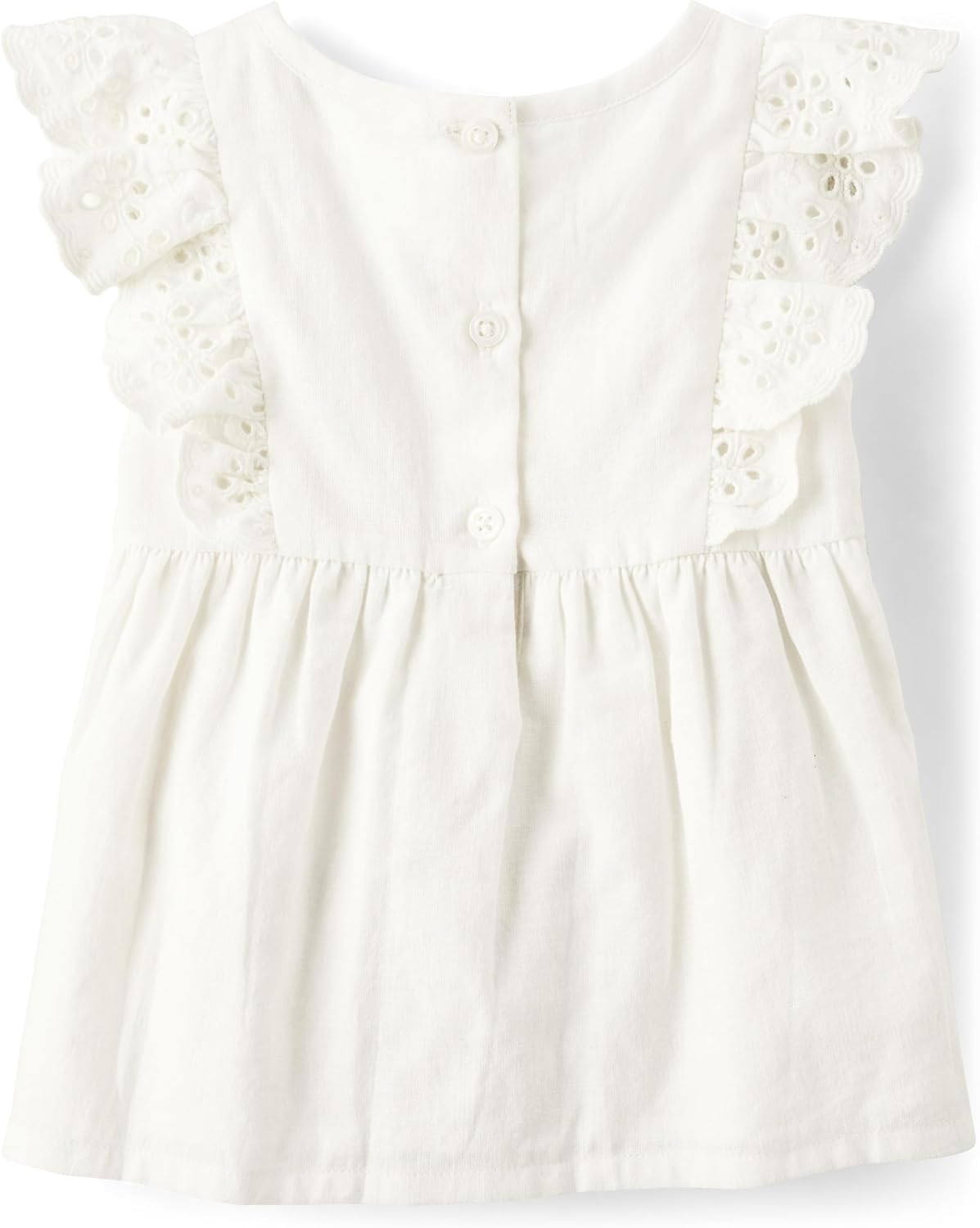 Gymboree Girls and Toddler Flutter Sleeve Eyelet Tank Tops - Image 5