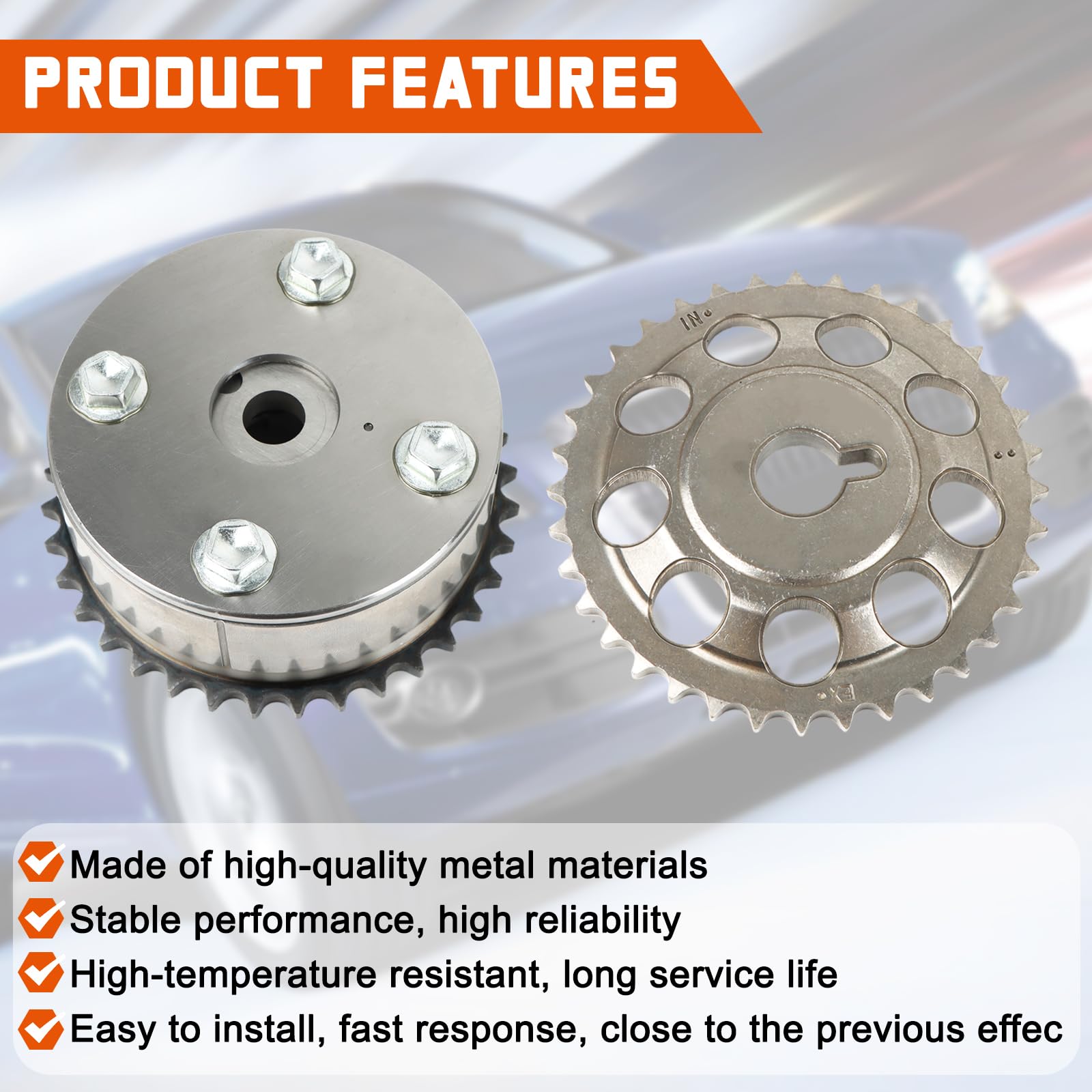 Kit De Cadena De Distribución Para Toyota 2.4L (2002-2009) - Incluye Piñón, Tensor, Guías Y Cadena