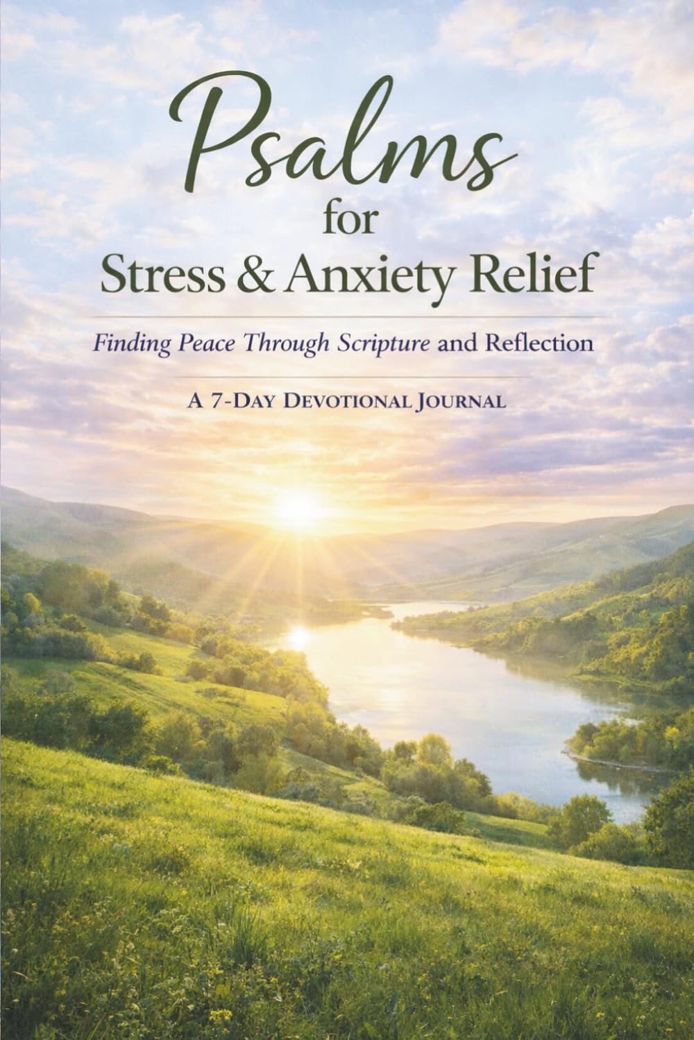 Psalms for Stress & Anxiety Relief: Finding Peace Through scripture and Reflection. A 7-Day Devotional Journal