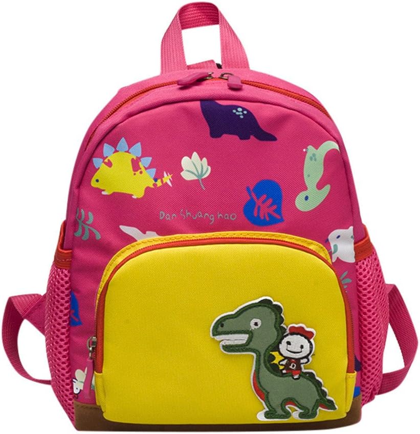 ALIKEEY Bebe Niños Niñas Niños Dinosaurio Patrón De Dibujos Animados Niño Bolsa Mochila Mochilas Escolares Tous Mano Bandolera Fiesta Playa Bimba