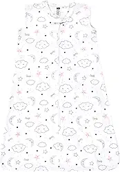 Hudson Baby Saco de dormir unissex de algodão sem mangas, saco, cobertor