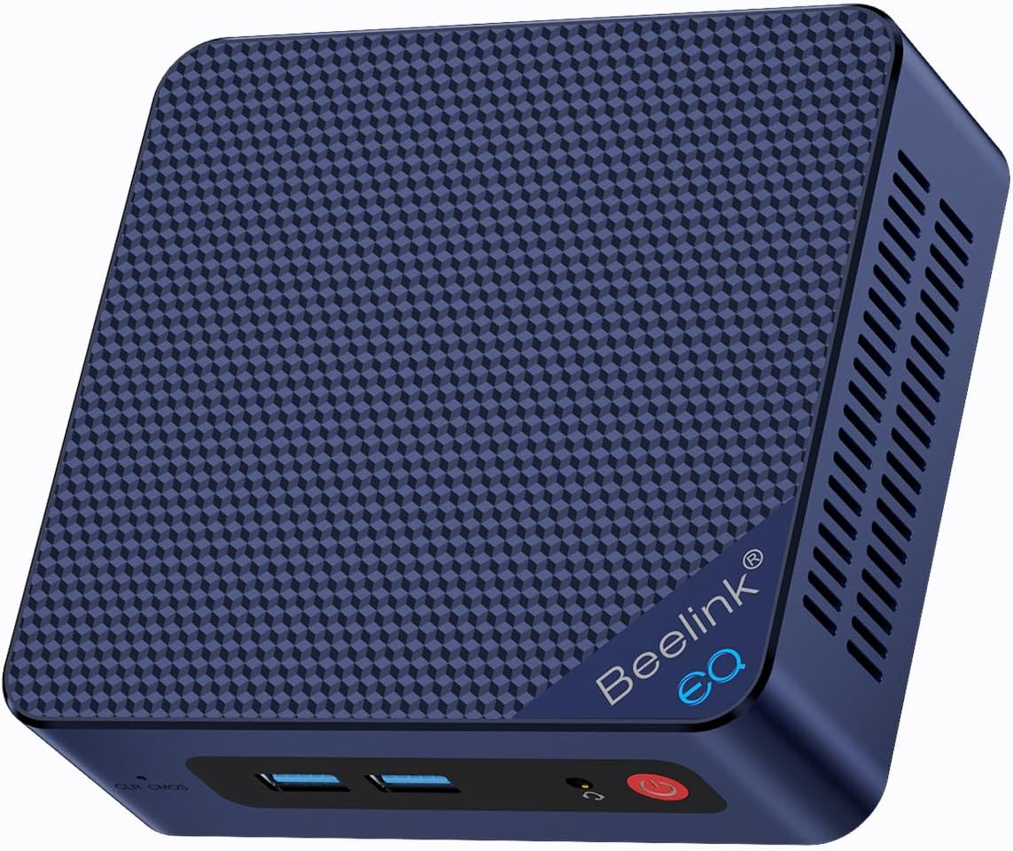 Beelink EQ12 Pro Mini PC, Intel 12. Core i3 N305 ，16G DDR5 500G PCIe