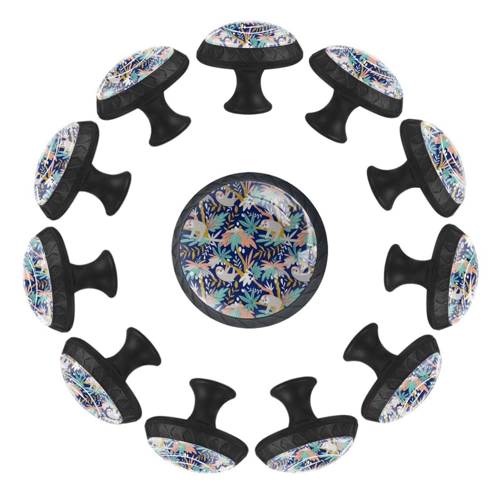 Boutons de tiroir paresseux x12 pour commode enfant 35mm