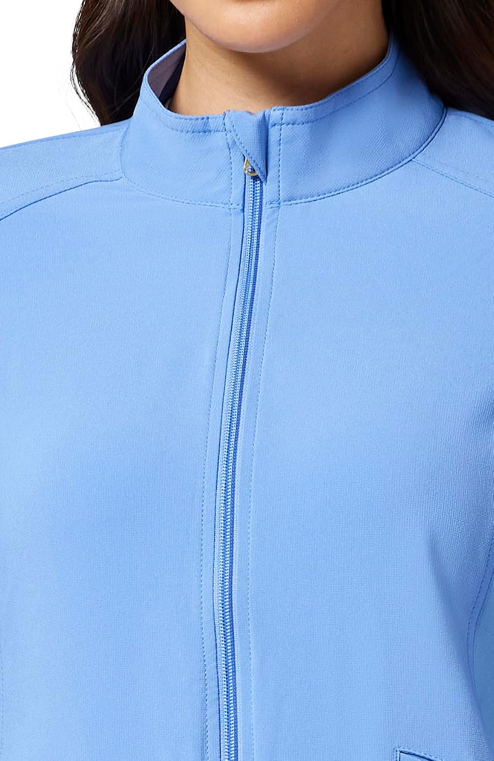  iFlex Scrub Jacket for Women 2 Pocket Zip Front thumbnail