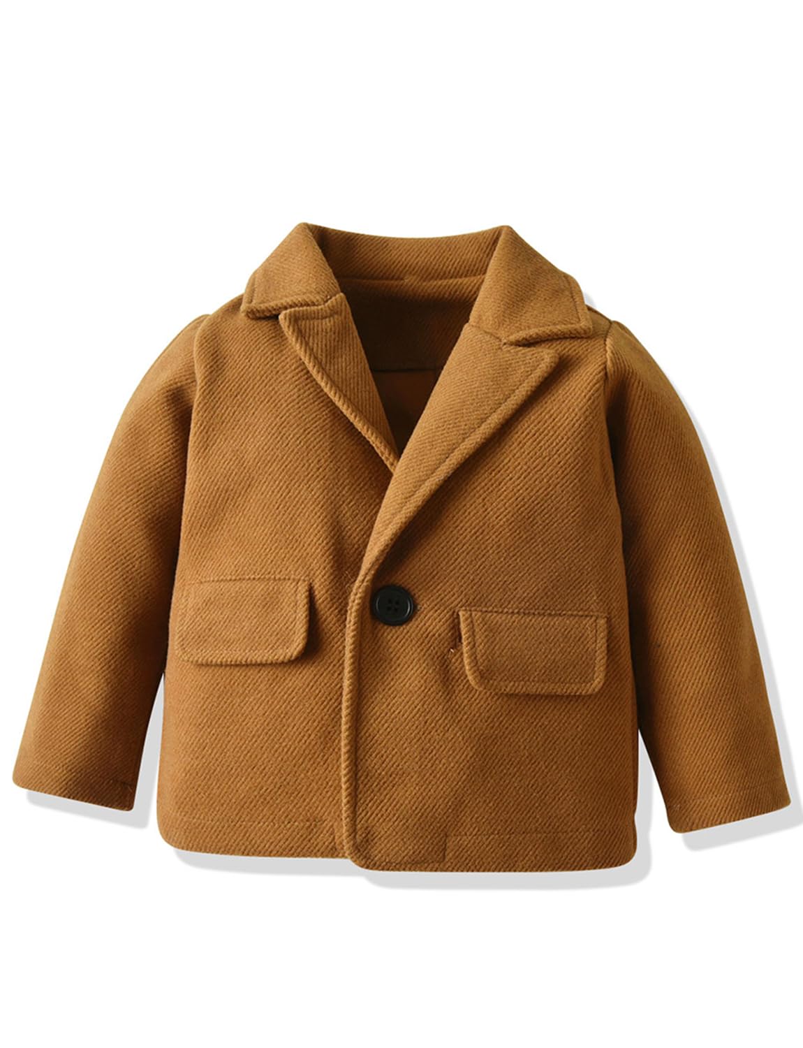 Jungen EIN-Knopf-Anzug Zweiteilig Tägliches Bankett Smokings (Twill Jacke + Hose)