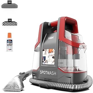 Vax SpotWash quitamanchas y limpiador de alfombras y tapicería con potente succión, para escaleras, sofás, coches y superficies duras, portátil para la limpieza diaria del hogar