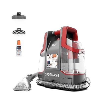 Vax SpotWash quitamanchas y limpiador de alfombras y tapicería con potente succión, para escaleras, sofás, coches y superficies duras, portátil para la limpieza diaria del hogar
