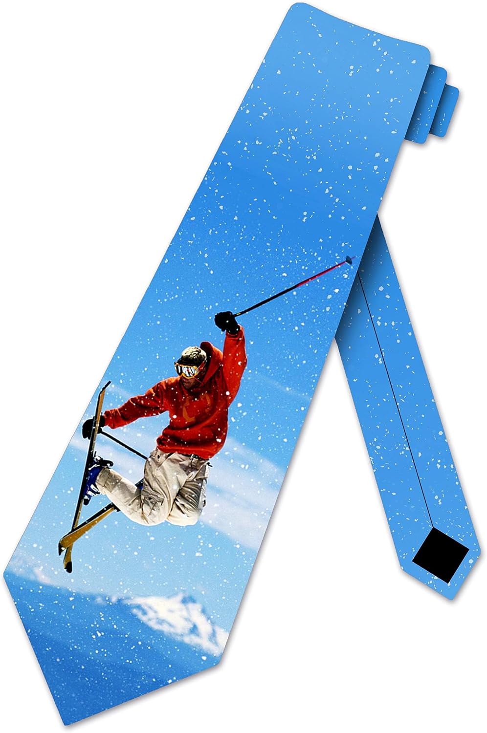 Three Rooker Ski Ties Mens Winter Sports Necktie