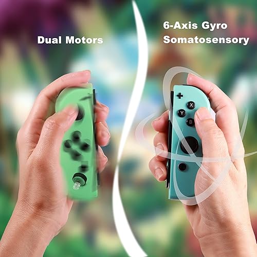 Miniatura 4 de Joy Cons for Switch Nintendo Left and Right Switch Joy Con Controllers Left Right Wireless Remote Replacement for Switch Joycons Support Wake-up