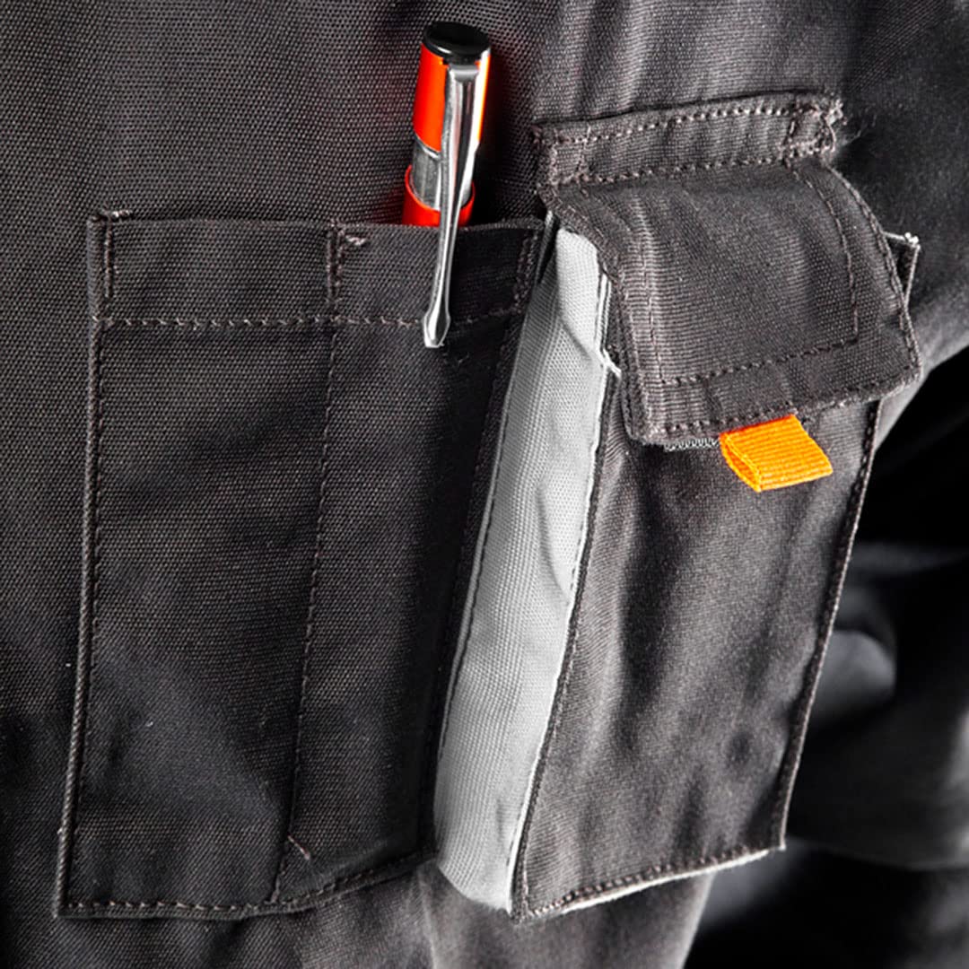 NEO TOOLS Arbeitsoverall Profi Arbeitsjacke Latzhose Overall Arbeitskleidung