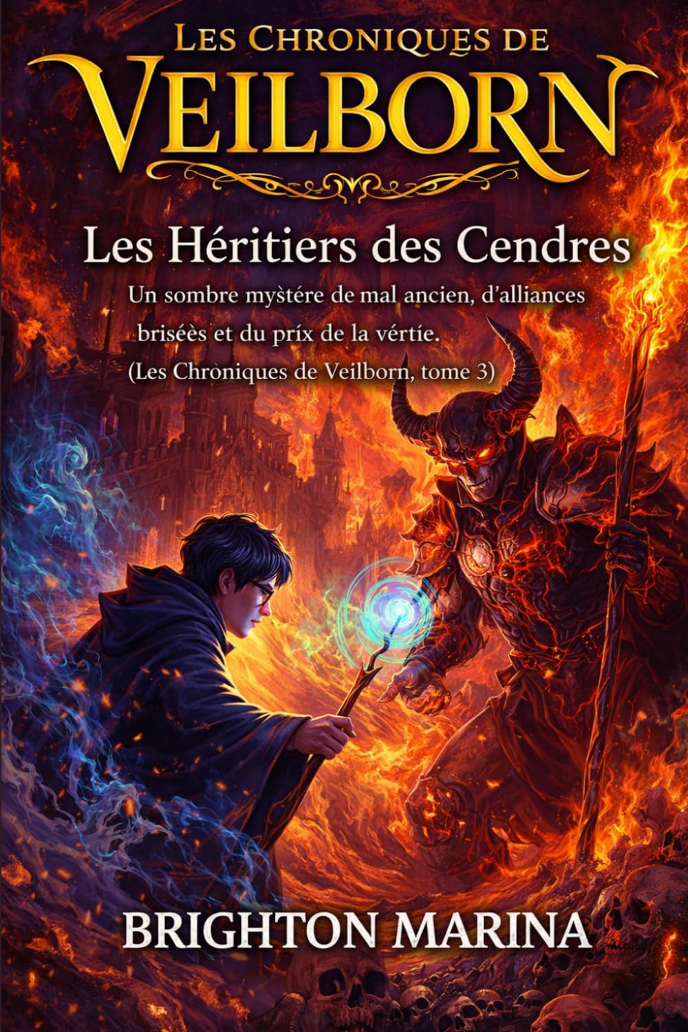 Les Héritiers des Cendres: Un sombre mystère de mal ancien, d'alliances brisées et du prix de la vérité (Les Chroniques de Veilborn, tome 3)