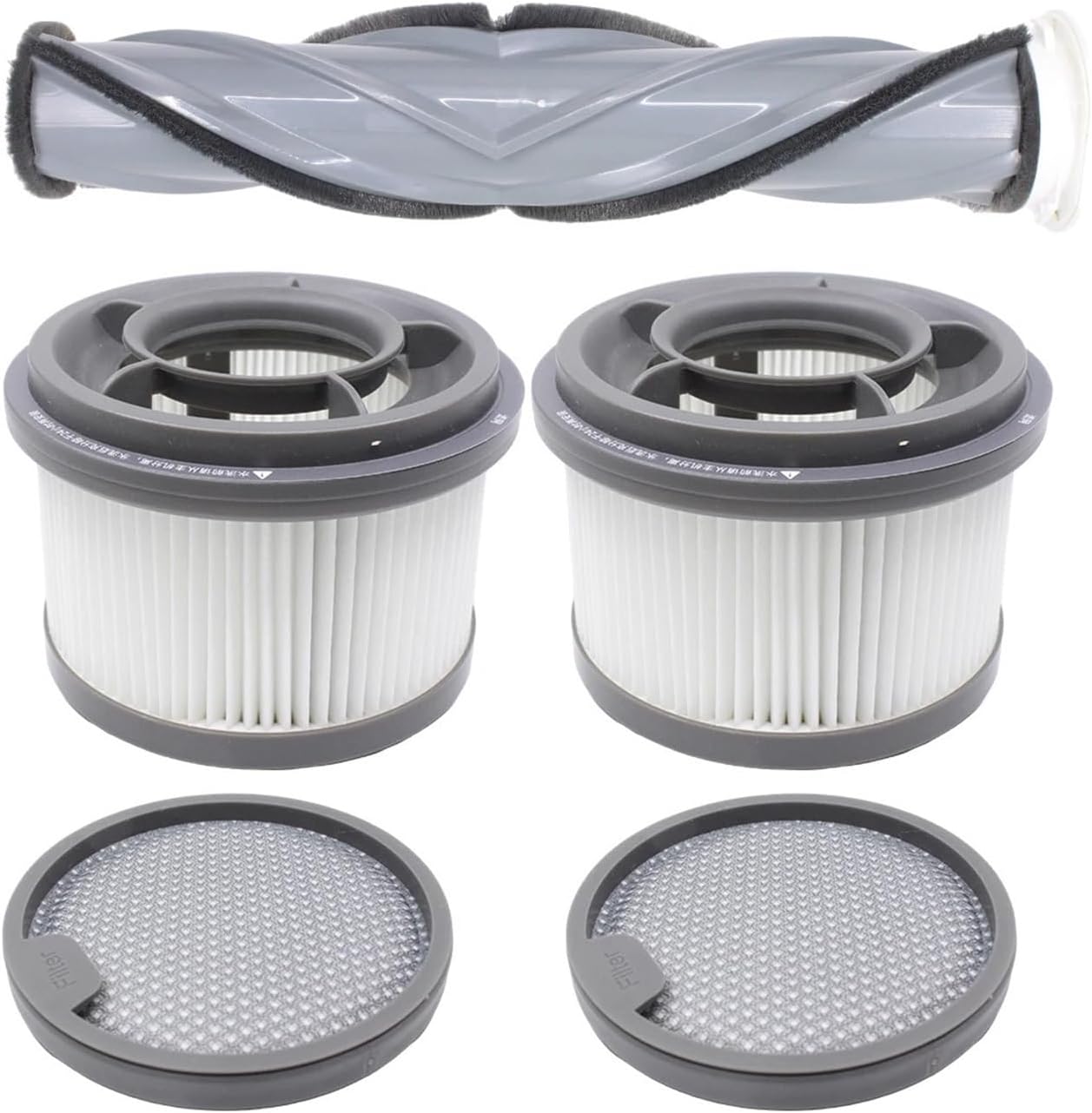 parts Roller Brush, HEPA Filter, Compatible for Dreame T10, T20, T30, Handheld Vacuum Cleaner Accessories(T10)