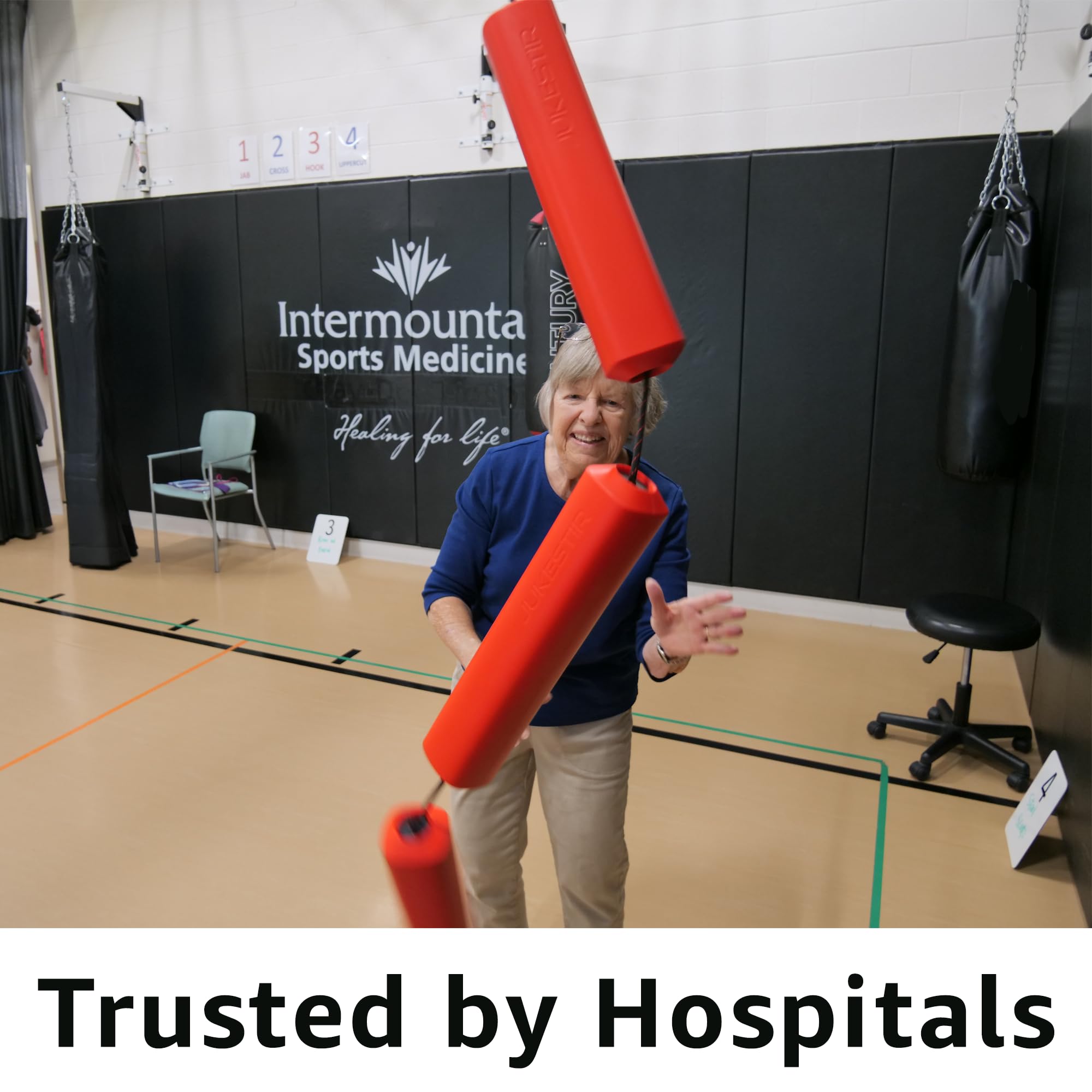 Jukestir Boxing Bag - Parkinson's Rehab & Senior Exercise -2