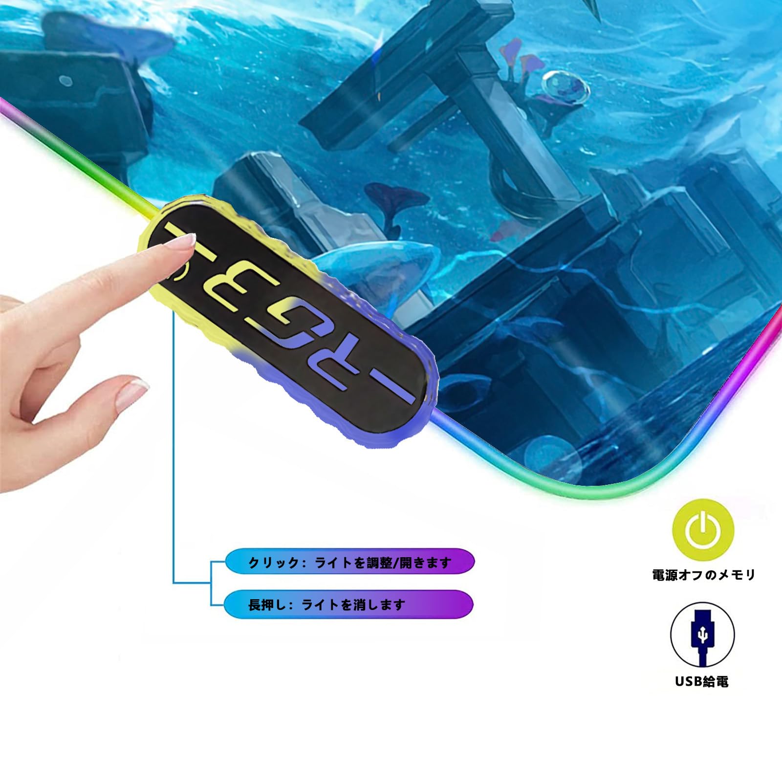 Amazon.co.jp：マウスパッド ゲーミング XXL ファンタジードラゴン