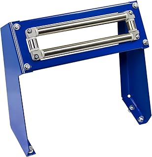 Coxreels 15353-28 Powder Coated Steel Top Rewind 4-Way Roller Bracket for 1125 and 1275 Series Hand Crank and Motorized Hose Reel, 28