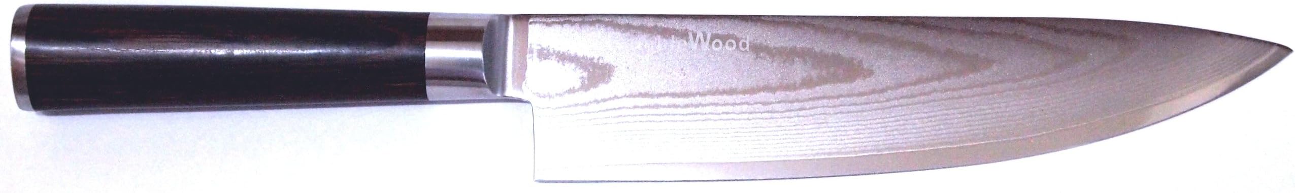 Ramblewood Classic 8 Inch Damascus Chef Knife, 67 Layers Japanese VG-10 Steel
