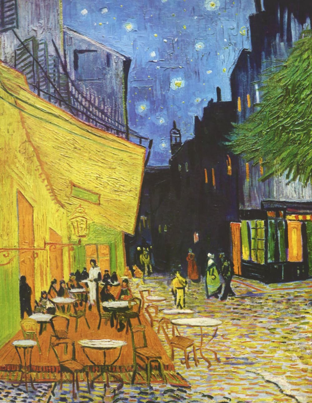 Van Gogh LARGE Notebook #30: Vincent Van Gogh Notebook College Ruled to write in 8.5x11" LARGE 100 Lined Pages - Cafe Terrace at Night - Cool Artist Gifts (Vincent Van Gogh Collection)