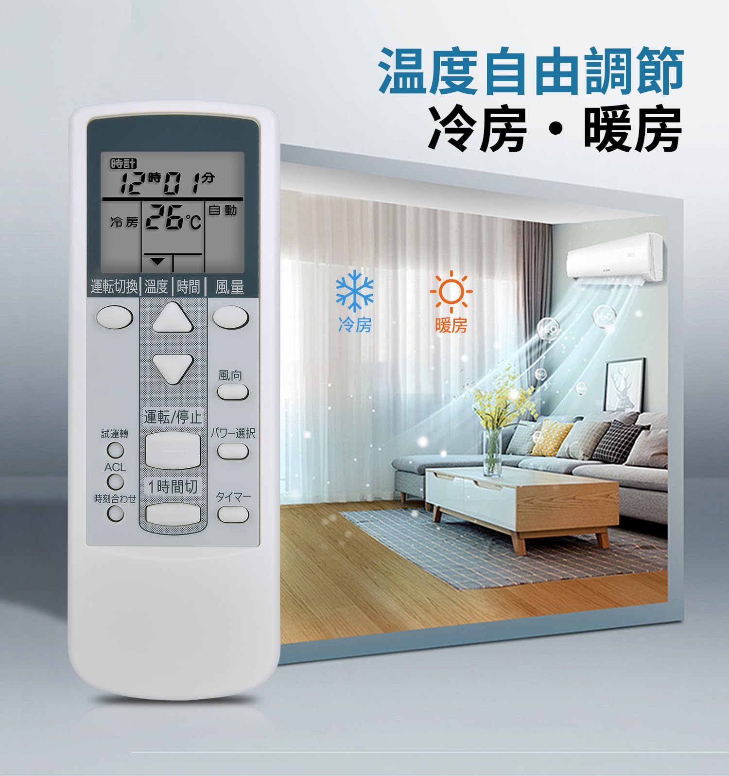 Amazon.co.jp: AVTVA エアコンリモコン for FUJITSU 富士通ゼネラル AR
