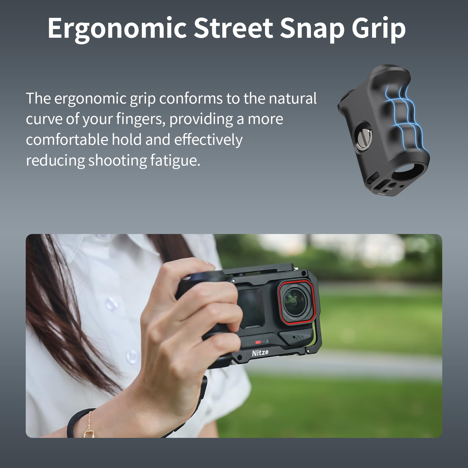 Amazon.co.jp: Nitze ストリートスナップケージキット Insta360 Ace