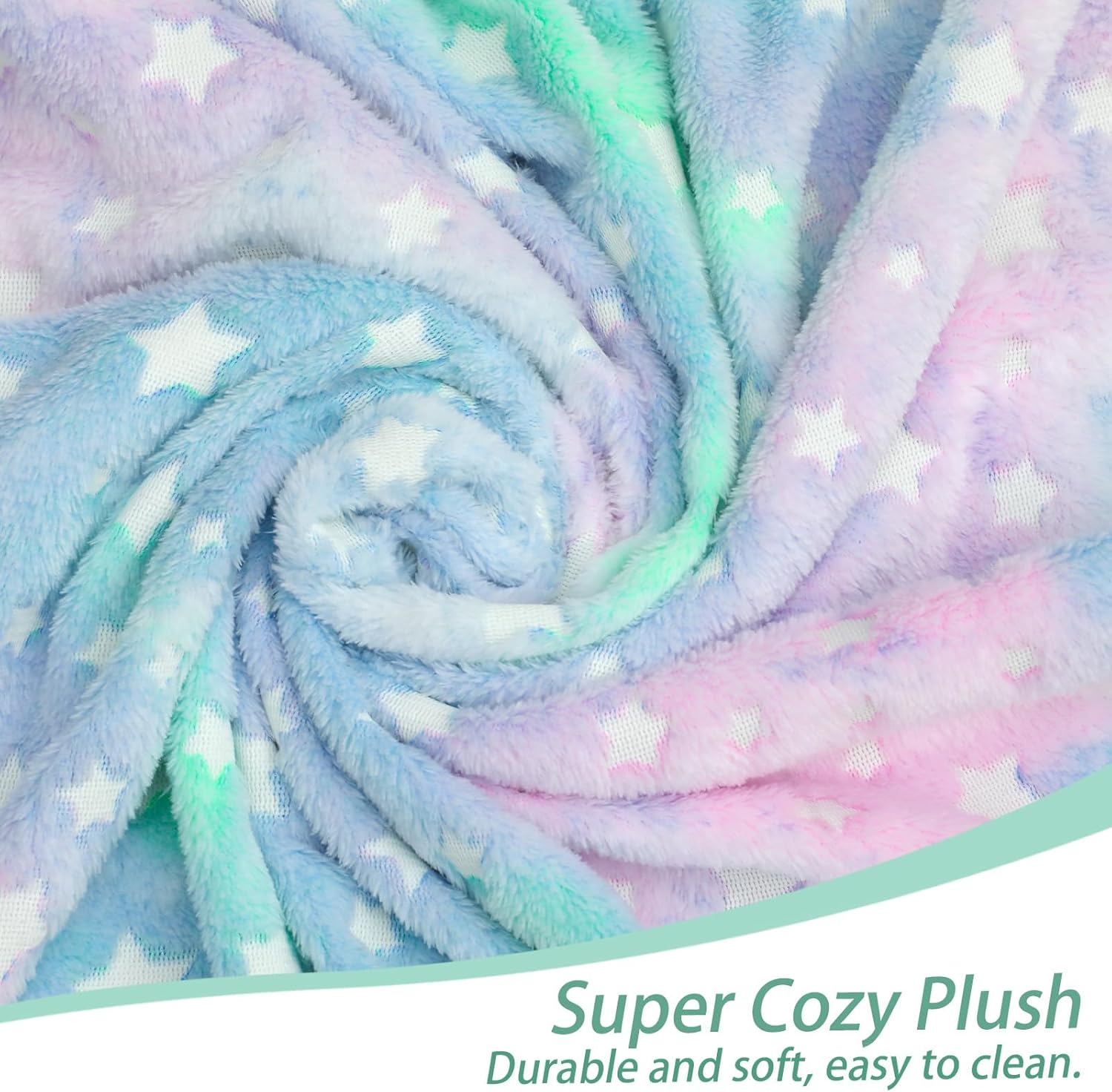 MeMoreCool Folding Toddler Chair, Soft Plush Fold Out Kids Couch Sofa Glow in The Dark, Comfy Baby Recliner for Girls Boys (Blue Galaxy) - Image 8