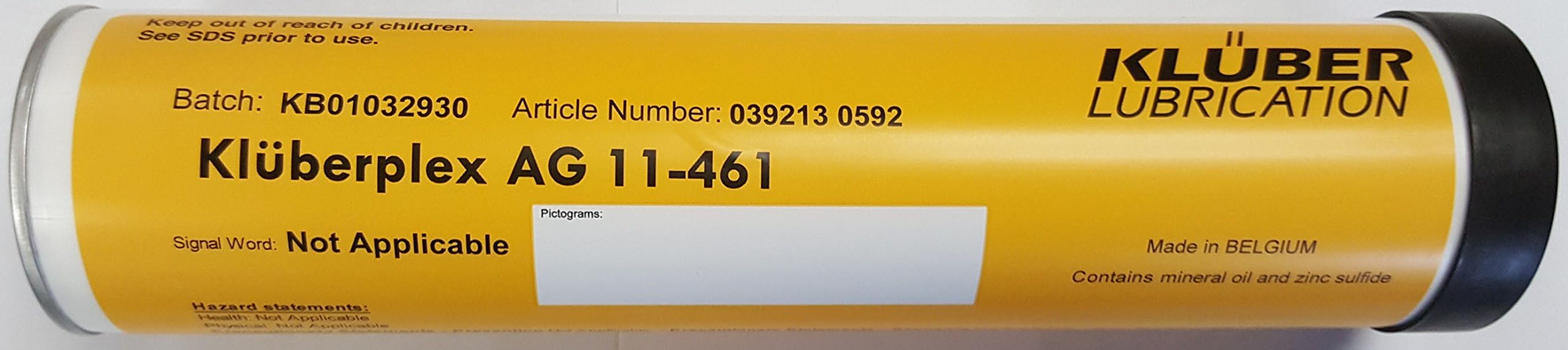Kluber LubricationKluberplex AG 11-461 450g Cartridge