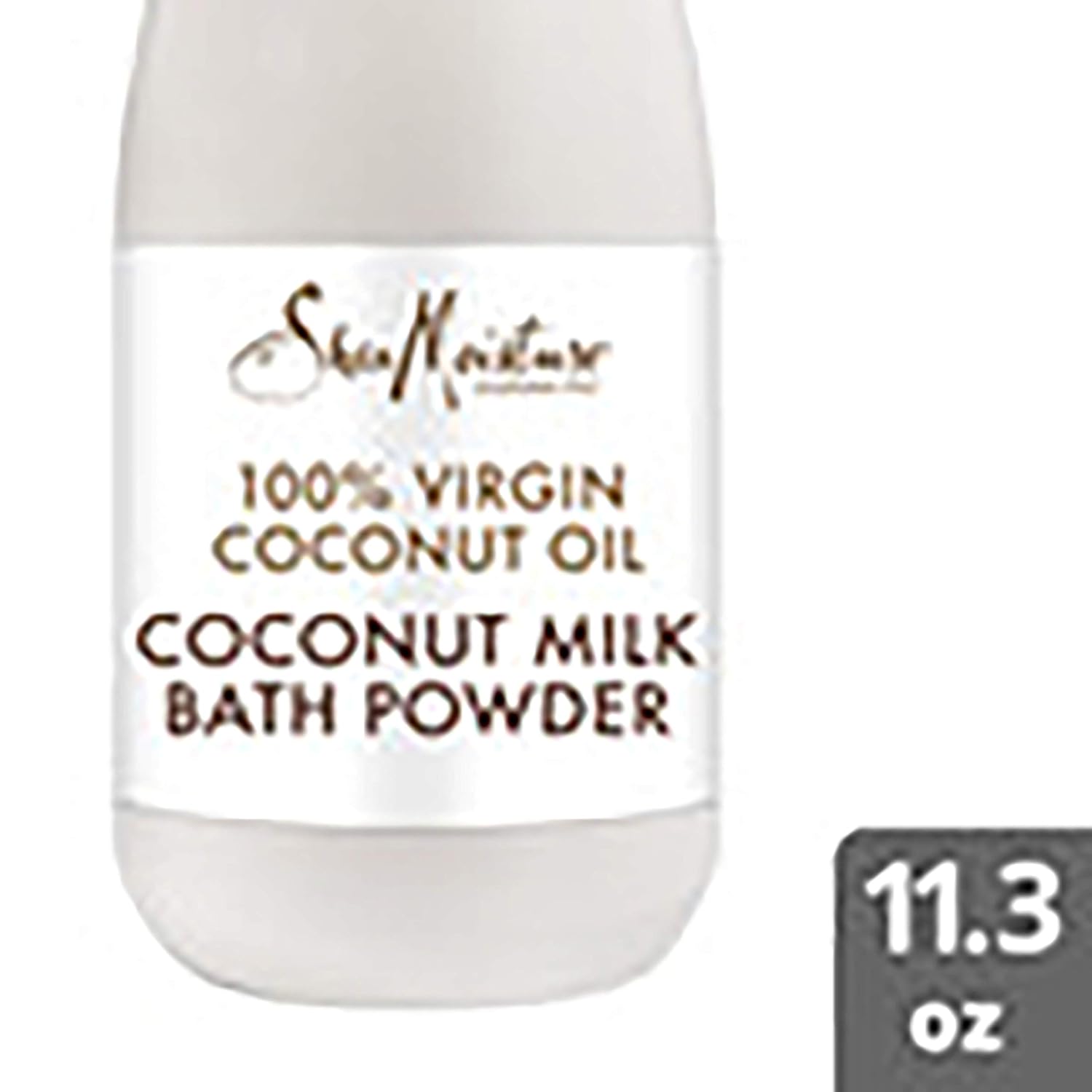 SheaMoisture Milk Bath Powder Bath Wash for Dry Skin 100% Virgin Coconut Oil 11.3 oz : Beauty