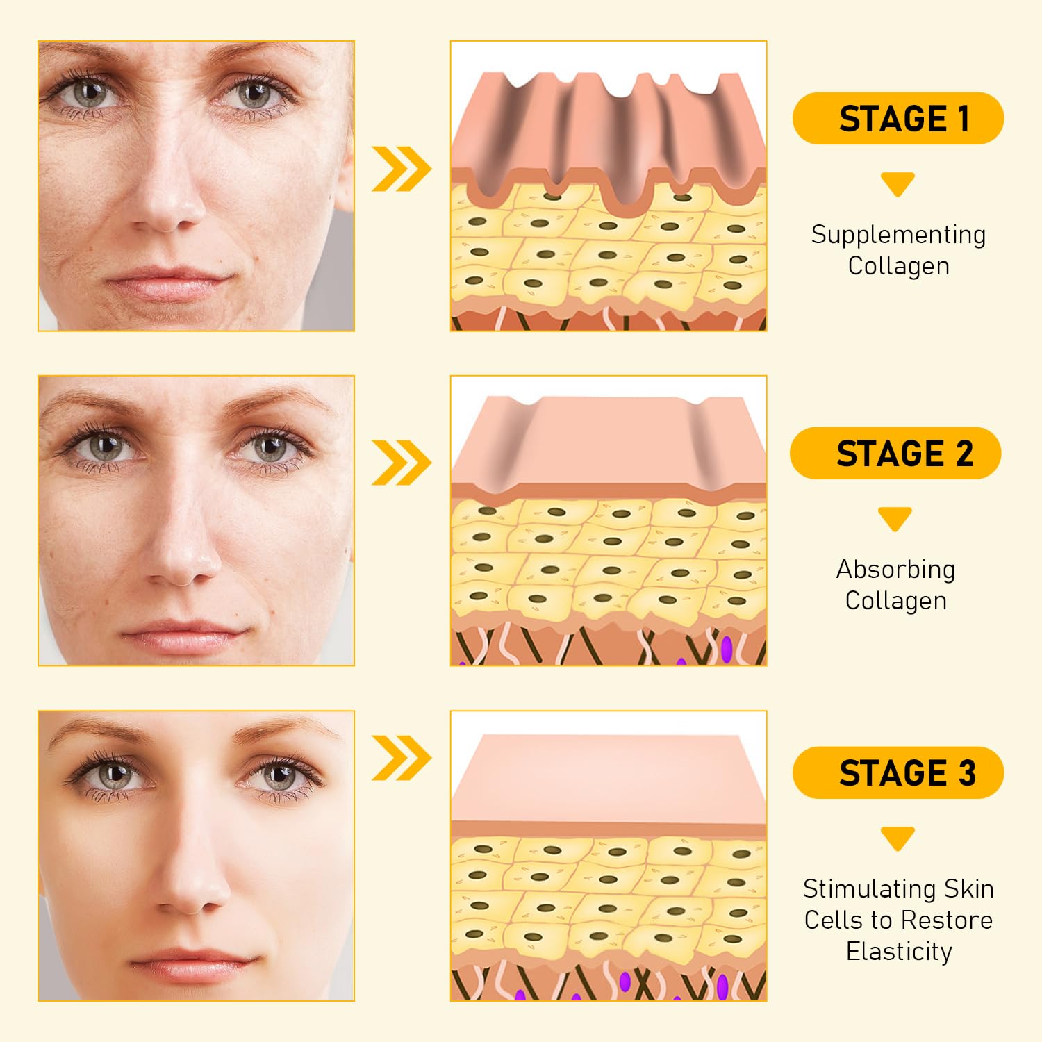 Bee Venom Skin Restoration Cream, Bee Venom Comprehensive Creams, Professional BeeVenom Skins Cream, Advanced Firming & Wrinkle-Reducing Creams,Natural Skins Moisturizer for All Skin Types(2pcs) - Image 2