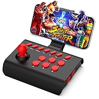 Vista 9 de arVin Arcade Fight Stick Joystick Game Controller for iPhone iOS Android PC Fighting Stick for Nintendo SwitchPS3PS4 Arcade Rocker Gamepad with
