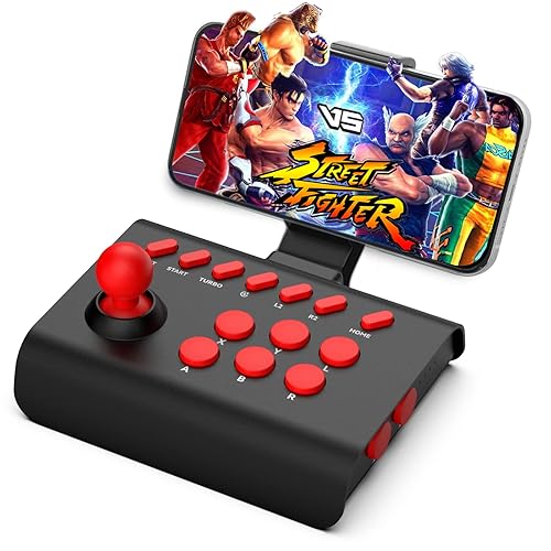 Miniatura 9 de arVin Arcade Fight Stick Joystick Game Controller for iPhone iOS Android PC Fighting Stick for Nintendo SwitchPS3PS4 Arcade Rocker Gamepad with