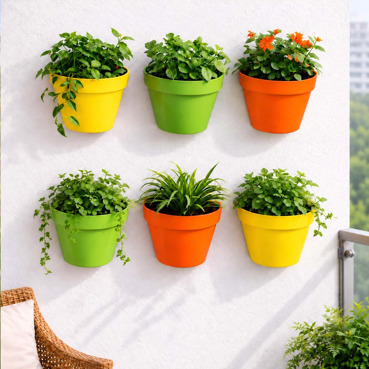 Go Hooked Wall Planters - 5 Pack for Vertical Gardens -13 Go Hooked Wall Planters - 5 Pack for Vertical Gardens -13
