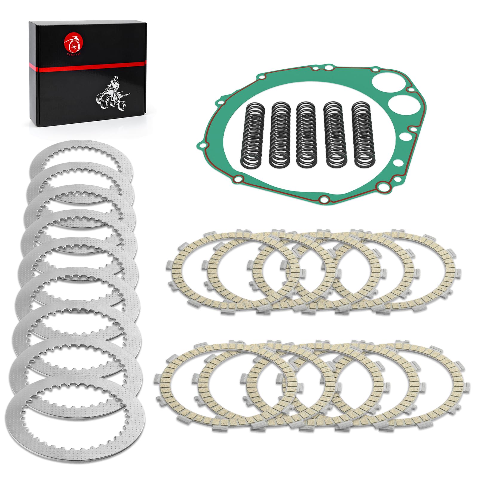 21400-40811 Clutch Friction Steel Plates Gasket Kit For Suzuki GSX-R1000 2001-2004 GSX-R1000Z 2003-2004