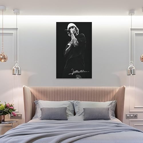 Miniatura 8 de Póster de canadiense cantante artístico, impresión moderna, decoración de dormitorio familiar, pósteres de decoración de pared para sala de estar,