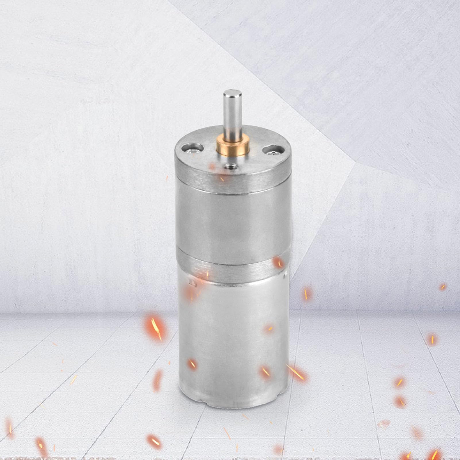 Silnik elektryczny niskoobrotowy z przekładnią 25mm DC 12V 30 obr/min metalowy do elektronicznych zamków i zabawek samochodowych dziecięcych