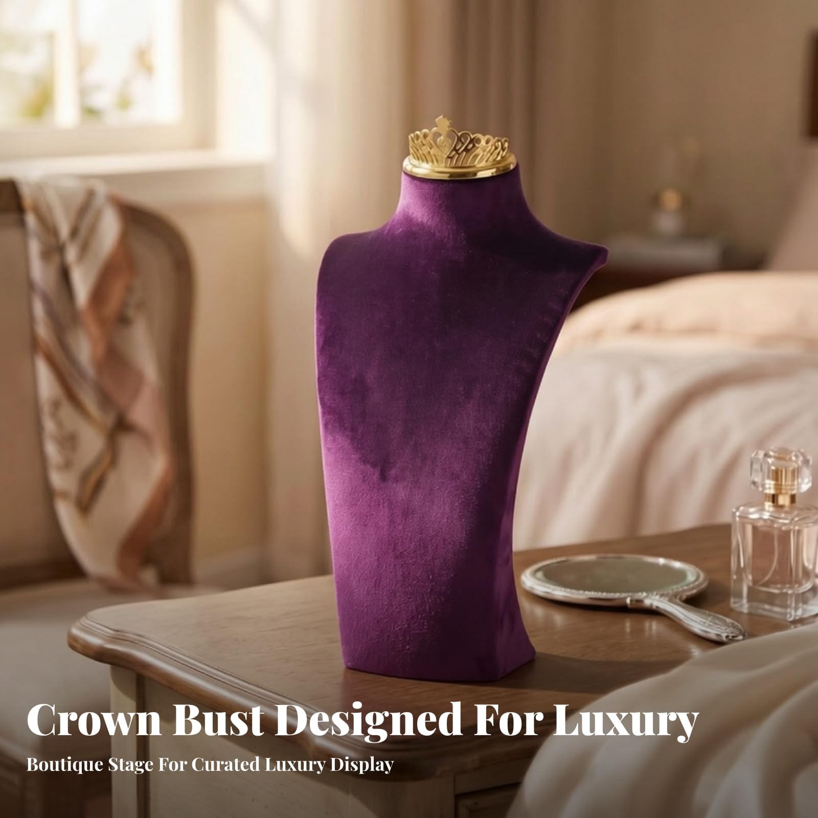 Busto para Al Tacto, Morado, style to 3