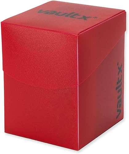 Miniatura 10 de Vault X  Caja de cubierta y 150 fundas negras para tarjetas, tamaño grande para 120-130 tarjetas con funda, tarjetero sin PVC para TCG (amarillo)